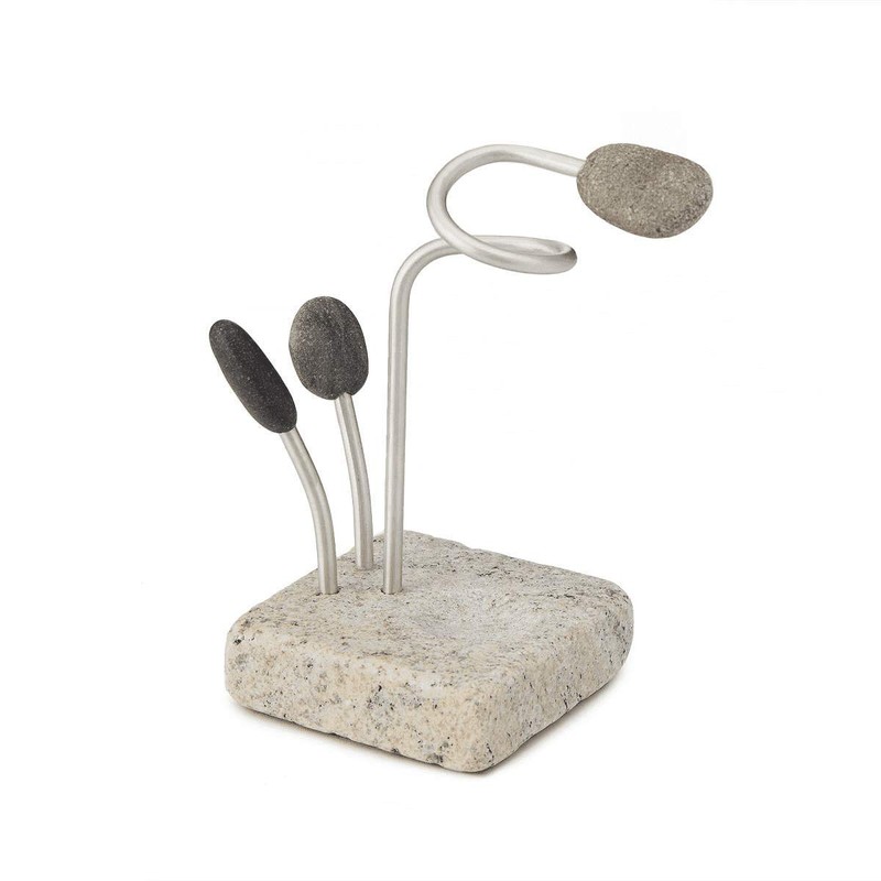 Sea Stones Splash Sponge and Brush Holder - Heavy Granite