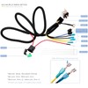 12V Air Horn Wiring Kit with AOLIHAN Horn Button Switch