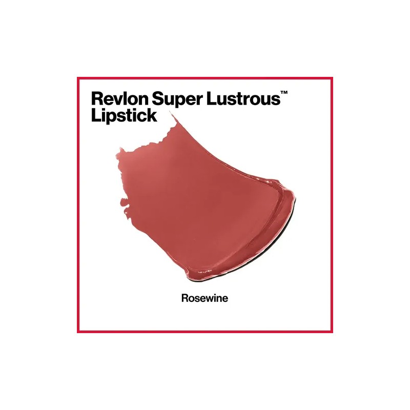 Lápiz Labial Revlon Super Lustrous Lipstick Rosewine 225