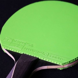 andro 110021080 Table Tennis Rubber UM Tension Lazanter R48 Soft Back ITTF Certified Green 1.7