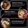 DOITOOL Versatile Jade Hairpin Chinese Design Elegant Hair Stick with