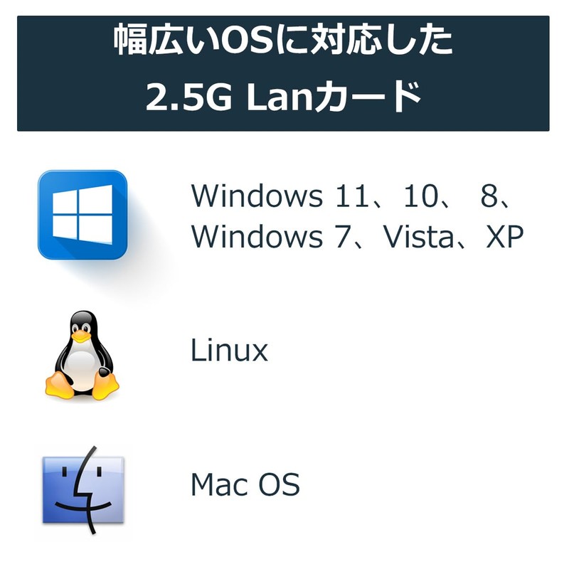 Side3 2.5Gbps LAN Card Network Card Realtek RTL8125B Chipset PCIe