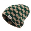 Clakllie Winter Stocking Beanie Hat Foldable Knitted Hats Roll-up Edge