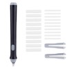 Kodrily 1Pcs 6.8in Electric Eraser, Plastic Automatic Electric Leather Erasers
