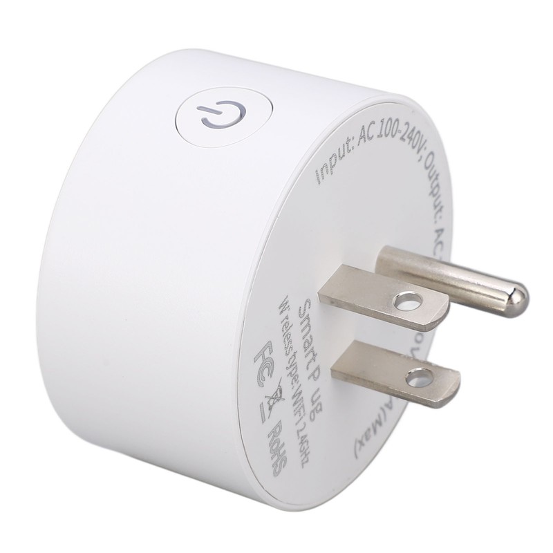 Mini Remote Control Outlet Wall Mounted 16A Anti Interference Wireless