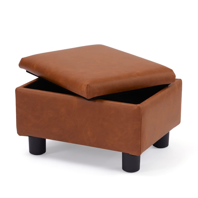 BAKSEA Small Foot Stool Under Desk Foot Stools Ottoman Footstool