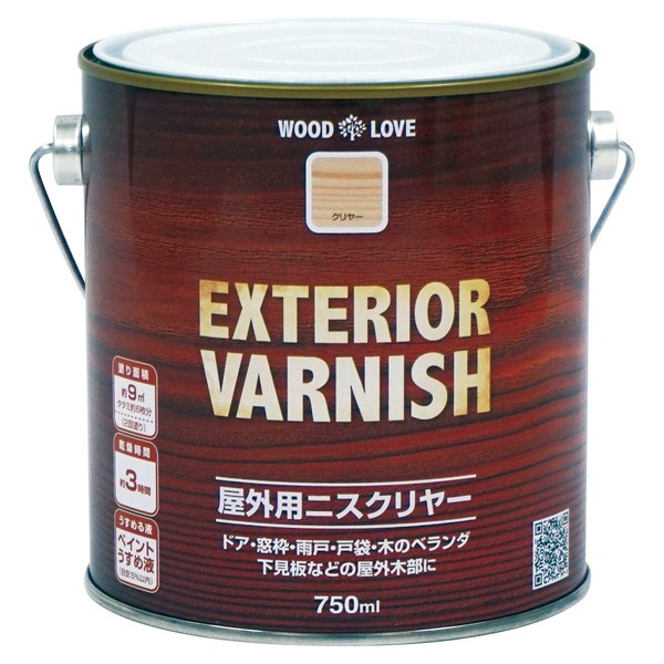 nippe Wood Love Outdoor Varnish kuriya- , transparent