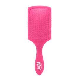 Wet Brush Paddle Detangler Hair Brush, Pink Frost - Ultra-Soft IntelliFlex Detangling Bristles with AquaVent Design - Spread Hair Treatments Evenly - Glides Through Tangles For All Hair Types