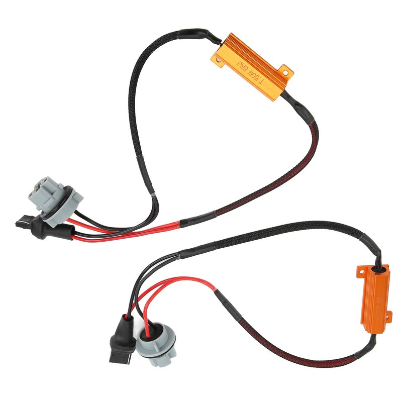 2Pcs LED Resistor Accurate Efficient Decoding Small Portable Anti Corrosion