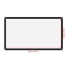 Portable HD Projector Screen 16: 9 Film Screen without Folds,