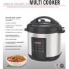 Ironblade 7-in-1 Multi Cooker, 6-Liter, 1000W Stainless Steel Programmable Pressure