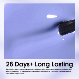 VENALISA Blue Gel Nail Polish 1 Pcs Light Blue Color Gel Polish Soak Off UV Gel DIY at Home Manicure Salon Nail Art For Girls Women