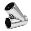 MARINE CITY 304 Grade Stainless Steel Tee Connector Hand Rail