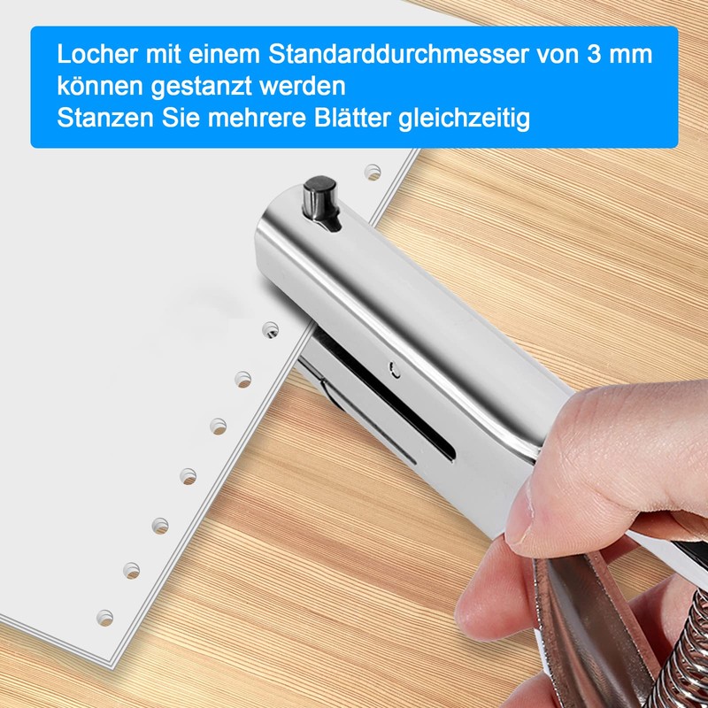 3 mm Silver Single Hole Punch Metal Hole Punch Paper