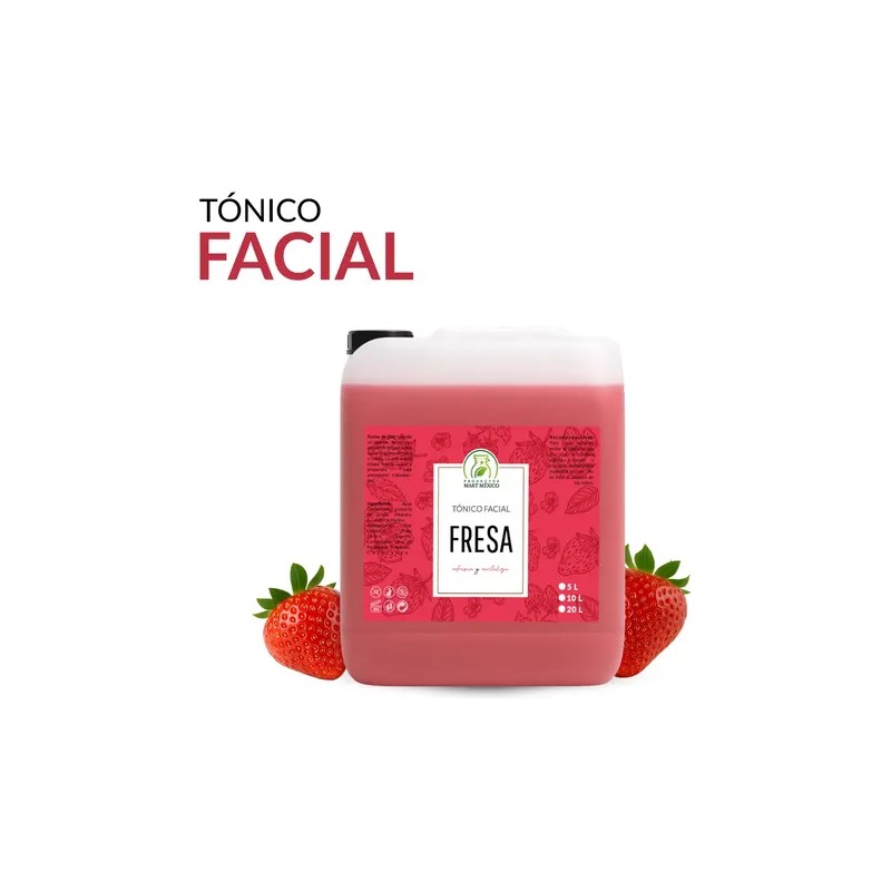 Tónico Fresa Facial 5 Litros