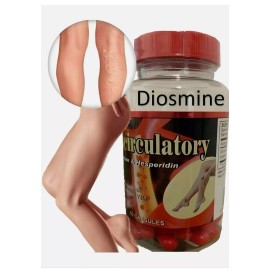 Allnue Natural BIOCIRCULATORY Leg Vein varicose diosmine Supplement venas circulacion varice