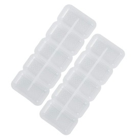 2 Pieces Sushi Maker Mold Nigiri Sushi Mold Rice Ball 5 Rolls Maker Press Tool Nigiri Rice Ball Maker Kitchen Tools for Home Kitchen Restaurant Sushi Making Tools, Transparent