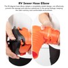 RV Sewer Hose Elbow with Lid 90 Degree Easy Installation