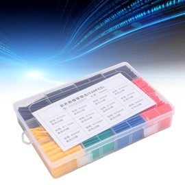 ANKROYU Heat Shrink Tubing Kit 530PCS Marine Grade Wire Shrink Wrap 5 Colors 8 Sizes PVC Tubing for Electrical Insulation and Cable Protection Black Red Blue Yellow Green