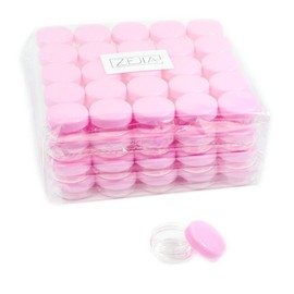 Tiny Sample Containers 3 Gram Sample Jars 100pcs Makeup Sample Containers with Lids