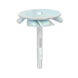 Steelman 4" Pipe Reamer and Fitting Saver, for SCH 40 PVC, ABS, and CPVC Plumbing, Fits 1/2" Drill (61392)