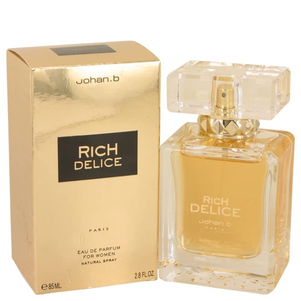 Johan B. Rich Delice for Women Eau De Parfum Spray, 2.8 Ounce