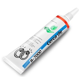 Cerca de Jewelry Glue，Glue for Jewelry Making Repair，Suitable for bonding gem, Pearls, Earrings, Rings, Bracelets, Rhinestones, and Metals。Strong Waterproof Clear Adhesive 。2oz。
