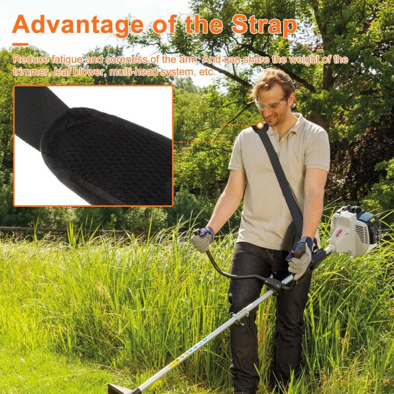 2Pack Universal Adjustable Shoulder Strap Harness for Trimmer Blower Weedeater