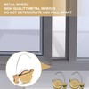 Toyvarnix 4 Pack Sliding Screen Door Rollers KDEX20R – 1-1/4"