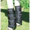 Rhinegold Elite Half Length Travel Boots-Cob-Black