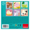 GOULA 53467 Animals Puzzle 4 Cubic, Stackable, for Children from