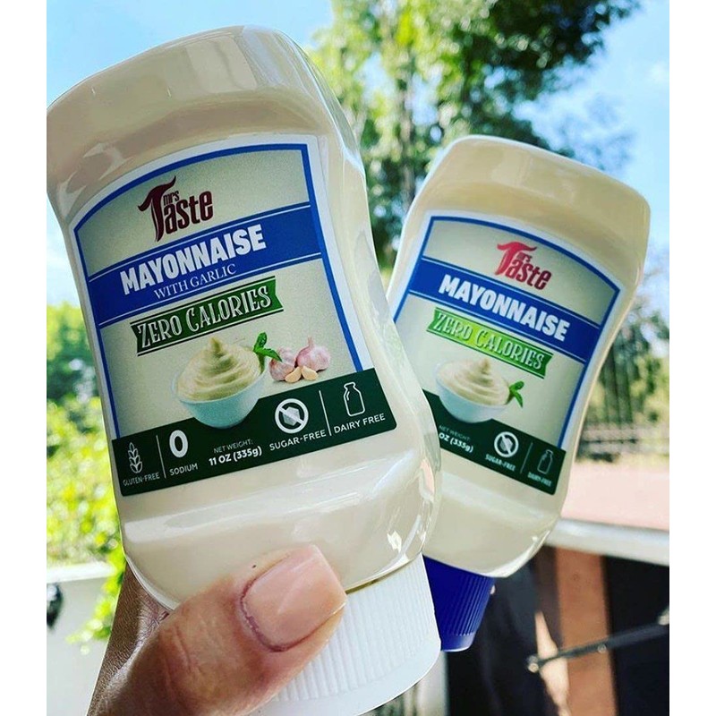 Mrs Taste Sugar Free Mayo, Zero Calories, Zero Sodium, Zero