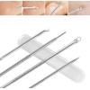 Kit Sacacomedones Remover Espinillas Y Puntos Negros 4 Pzas