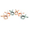 6PCS Beach Towel Clips Multifunctional Rustproof Windproof Quilt Drying Clip