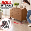 6-Piece Furniture Mover Tool Set with Lifter, Extension Bar and