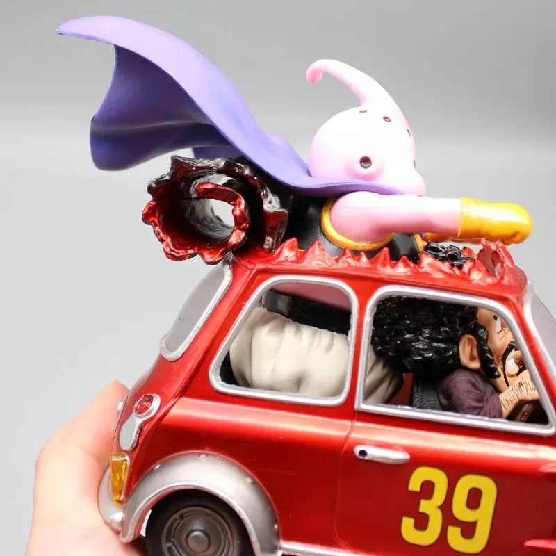 Jextech Figura Majin Boo Y Mr. Satan Coche Dragon Ball