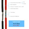 BNTECHGO 10 Gauge Silicone Wire 3 ft red and 3