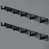 Vanloory Coat Rack, Heavy Duty Stainless Steel 6 Tri Coat