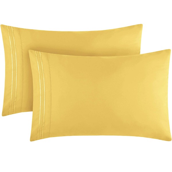 Mellanni King Size Pillow Cases 2 Pack - Pillow Covers