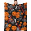HUGTAIL Basketball Gifts for Boys，Basketball Blanket ，Basketball Team Gifts，Basketball Coach