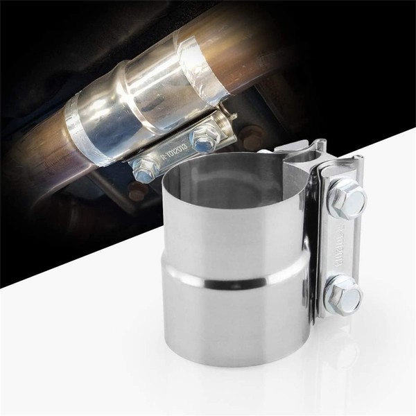 RUIEN Stainless Steel Muffler Band, Exhaust Connecting Pipe, Muffler Joint