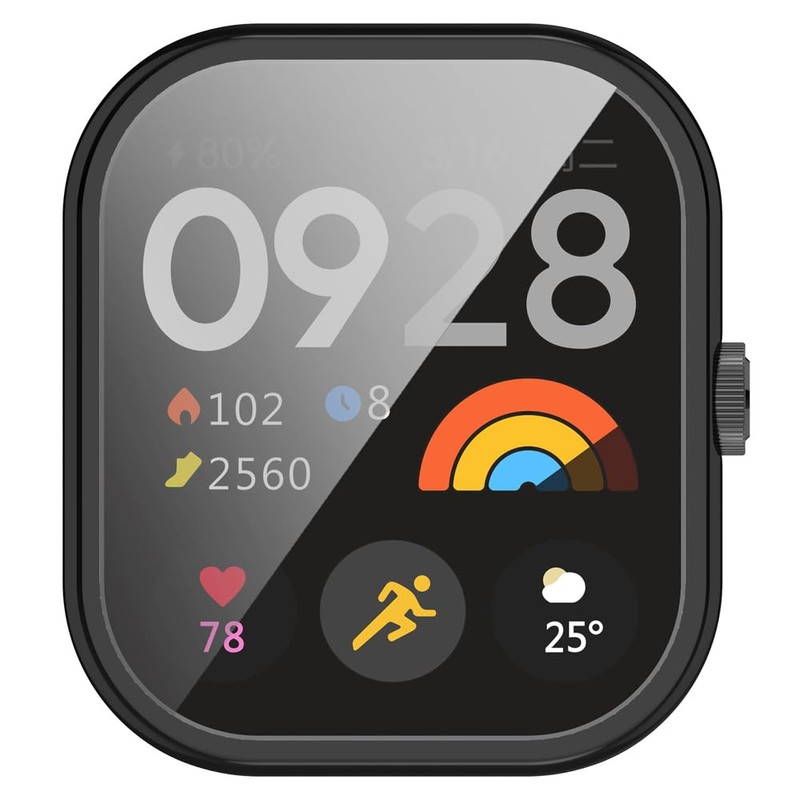 WIIKAI Pack of 2 TPU Cases Compatible with RedMi Watch