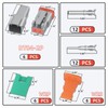 Deutsch Connector Kit, 48Pcs 6 Kits Deutsch Connector Kit with