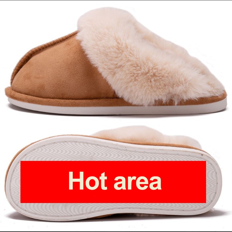 Women Heated Slipper USB Constant Temperature 50 Degrees Electric Foot