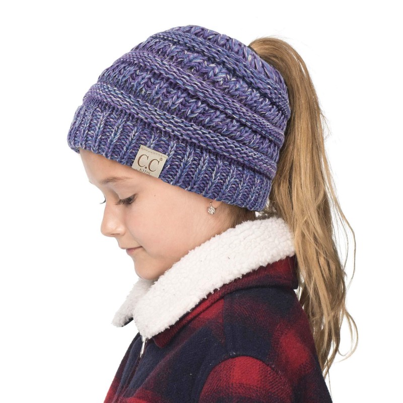 C.C - Gorro de Punto Grueso para niños de 2