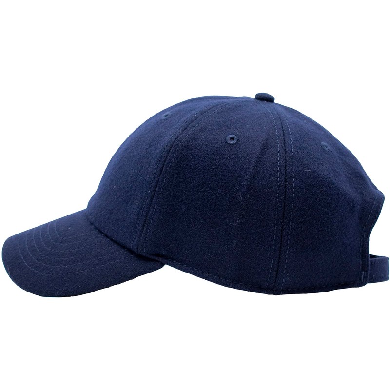 Gorra clásica de béisbol unisex de mezcla de lana de