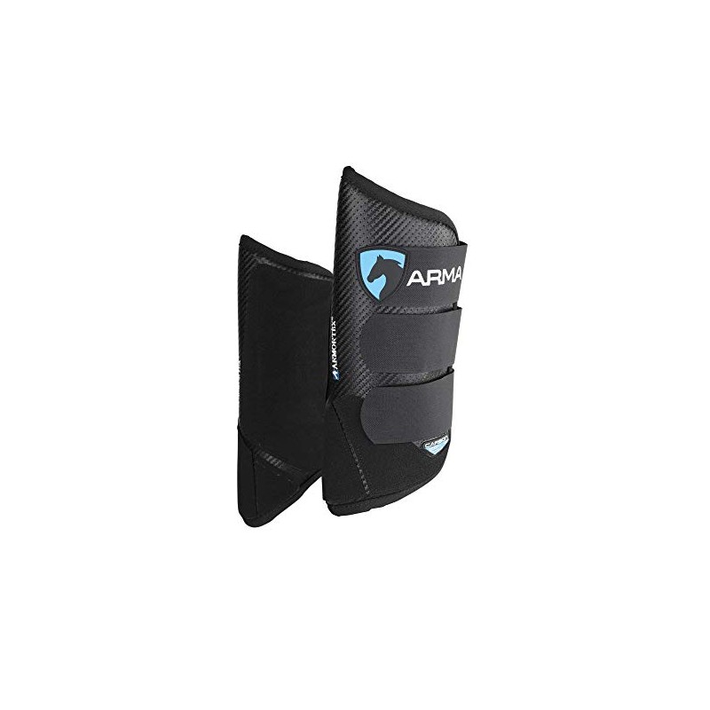 Shires Arma Carbon XC Hind Boots - Black: Full