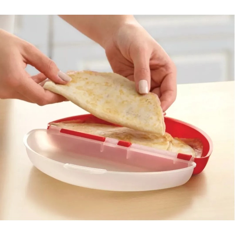 Betterware Contenedor Porta Quesadillas Conmigo Útil En Escuela Oficina