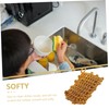 VILLFUL Polyester Mesh Design Dish Towels Dish Wash Rags Kitchen