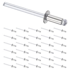 Blind Rivets Pop Rivets Blind Rivets Aluminium Rivets (2.4 x 6 mm 220 Pieces)